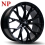Ratlankis Forzza Titan 8X18 5X112 ET30 66,45 Satin Black (NP)