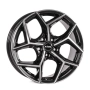 RIAL SALENTO 8X18 5X108 ET45/70.1 CZARNY/POLER